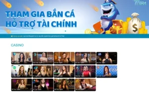 Khám Phá Casino Trực Tuyến 77Bet Với Kho Game Hấp Dẫn