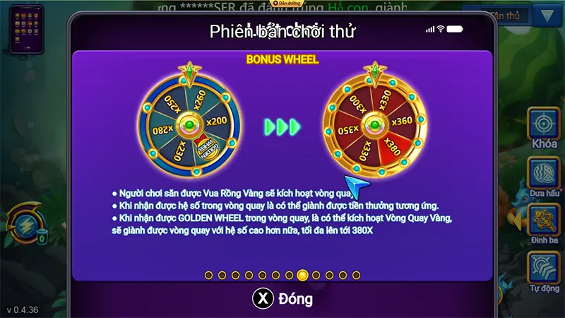 Jackpot lũy tiến trong nổ hũ bắn cá 77Bet