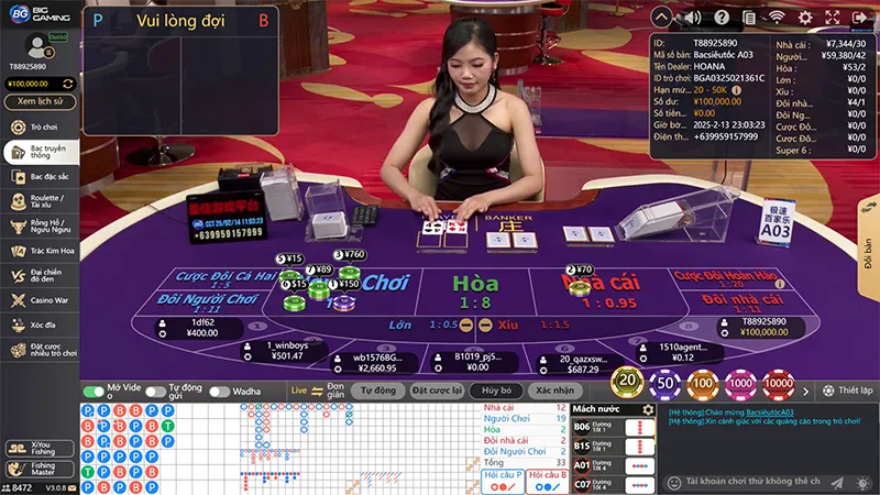 Người chơi trải nghiệm casino trực tuyến với dealer thật tại 77Bet